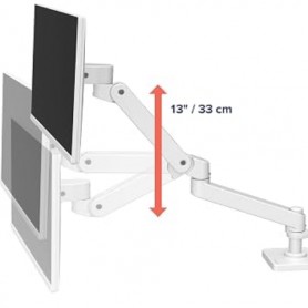 Ergotron 45-708-290 LX Pro Desk Monitor Arm, Grommet Mount, White