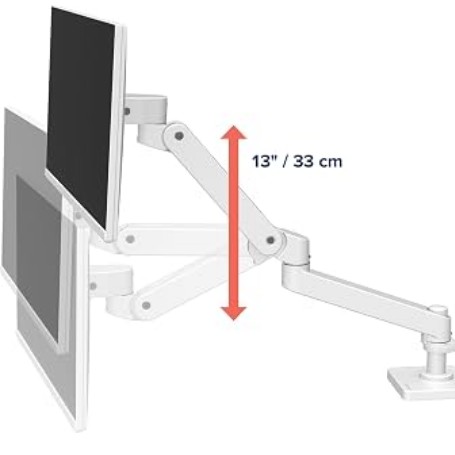 Ergotron 45-708-290 LX Pro Desk Monitor Arm, Grommet Mount, White
