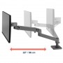 Ergotron 45-708-293 LX Pro Desk Monitor Arm, Grommet Mount, Dark Grey