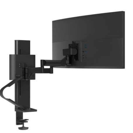 Ergotron 45-630-224 TRACE Single Monitor Mount Matte Black