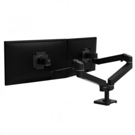 Ergotron 45-686-292 LX Pro Dual Side-by-Side Monitor Arm Black