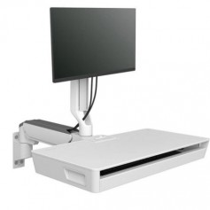 Ergotron 45-622-251 CareFit Combo Arm with Worksurface White