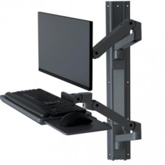 Ergotron 45-696-293 LX Pro Wall Mount System Dark Grey