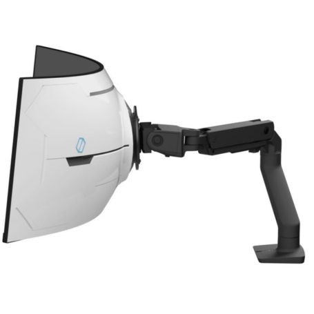 Ergotron 45-693-224 HX Desk Monitor Arm with VHD Pivot Matte Black