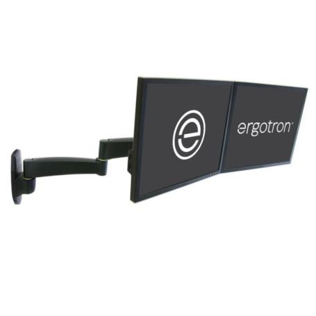 Ergotron 45-231-200 200 Series Dual Monitor Arm Black