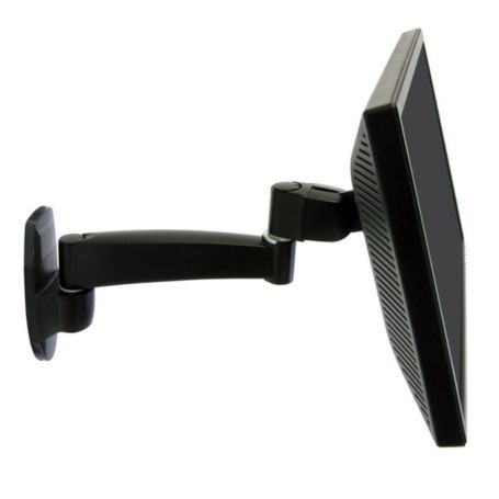 Ergotron 45-233-200 200 Series Wall Mount Arm 1 Extension Black