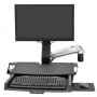 Ergotron 45-260-216 StyleView Sit-Stand Combo Arm White