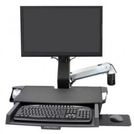 Ergotron 45-260-216 StyleView Sit-Stand Combo Arm White
