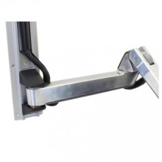 Ergotron 45-261-026 StyleView Sit-Stand Combo Extender Polished Aluminum