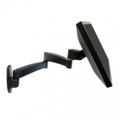 Ergotron 45-234-200 200 Series Wall Mount Arm, 2 Extensions Black
