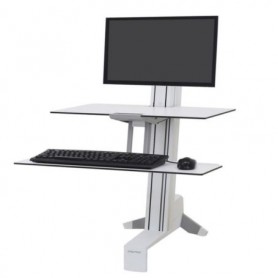 Ergotron 33-350-211 WorkFit-S Single LD Sit-Stand Workstation