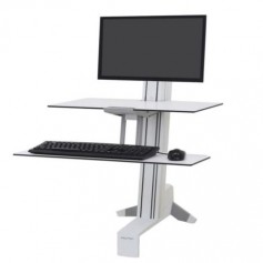 Ergotron 33-350-211 WorkFit-S Single LD Sit-Stand Workstation