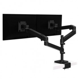 Ergotron 45-714-292 LX Pro Dual Stacking Arm Low-Profile C-Clamp Black