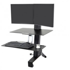 Ergotron 33-349-200 Work Fit-S Dual Workstation with Worksurface