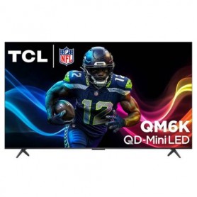 TCL 65QM6K 65-Inch QD-Mini LED 4K UHD Google TV 144Hz