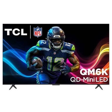 TCL 65QM6K 65-Inch QD-Mini LED 4K UHD Google TV 144Hz