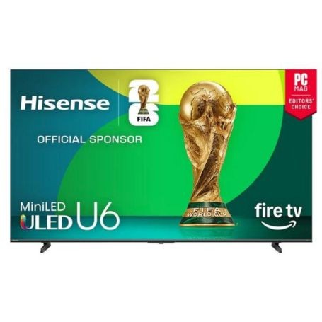 Hisense 75U65QF 75-Inch U6 Series Mini-LED QLED 4K UHD Fire TV