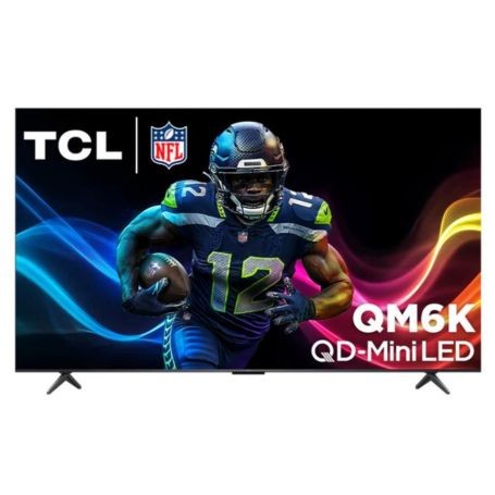 TCL 85QM6K 85-Inch QD-Mini LED 4K UHD Smart Google TV 144Hz