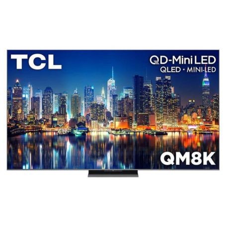 TCL 85QM8K 85-Inch QD-Mini LED 4K UHD Smart Google TV 144Hz HDR 5000 Nits