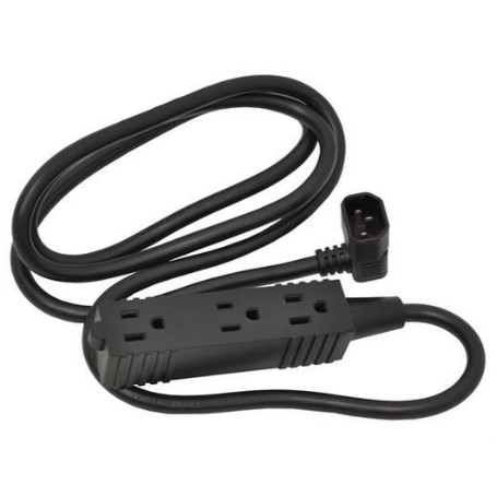 Ergotron 97-703 SV 3-Outlet Power Strip with IEC Connection