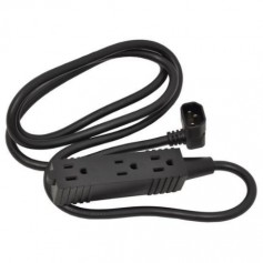 Ergotron 97-703 SV 3-Outlet Power Strip with IEC Connection