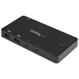 StarTech.com SV211HDUC 2 Port USB C KVM Switch - HDMI 4K 60HZ