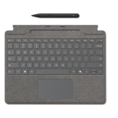 Microsoft 8X8-00164 Surface Pro Keyboard with Slim Pen 2 Platinum