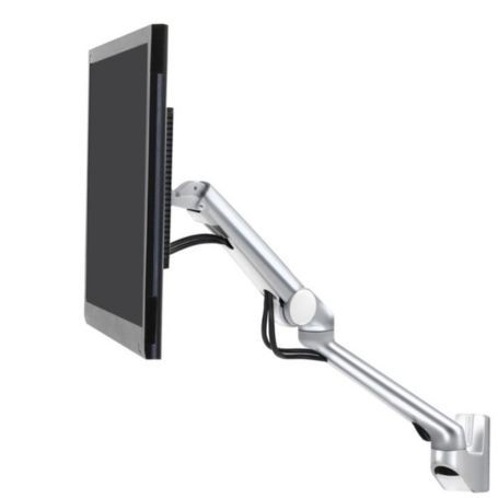 Ergotron 45-437-026 MX Mini Wall Mount Monitor Arm Polished Aluminum
