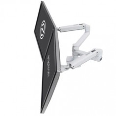 Ergotron 45-491-216 LX Dual Side-by-Side Monitor Arm White