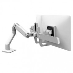 Ergotron 45-476-216 HX Desk Dual Monitor Arm White