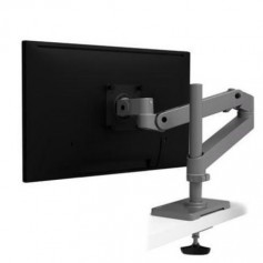 Ergotron 45-709-293 LX Pro Desk Monitor Arm Tall Pole Grommet Mount Dark Grey
