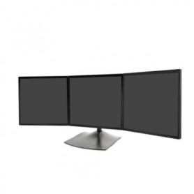 Ergotron 33-323-200 DS100 Triple Monitor Desk Stand Horizontal Black