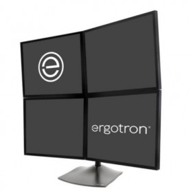 Ergotron 33-324-200 DS100 Quad-Monitor Desk Stand Black