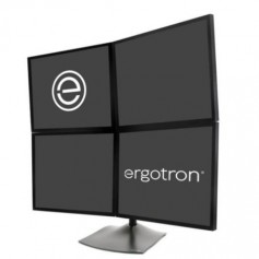 Ergotron 33-324-200 DS100 Quad-Monitor Desk Stand Black