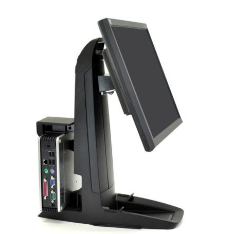 Ergotron 33-338-085 Neo-Flex All-In-One Lift Stand with Secure Clamp Black