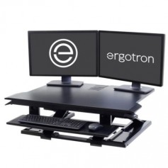 Ergotron 33-467-921 WorkFit-TX Sit-Stand Desk Converter Black