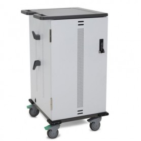 Ergotron YESBASGMPW4 YES Basic Charging Cart for 36 Devices Grey & White