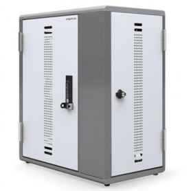 Ergotron YESCABGMPW YES20 Charging Cabinet for 20 Tablets Grey & White