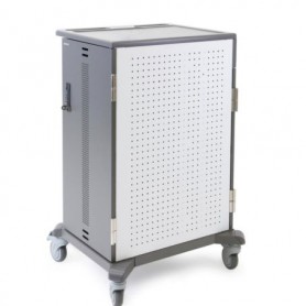 Ergotron YES24-CHR-1-65 YES24 Adjusta Pre-Wired Charging Cart 24 Devices 65W USB-C