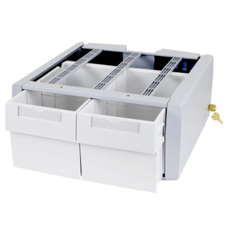 Ergotron 97-993 StyleView Supplemental Storage Drawer Double Tall