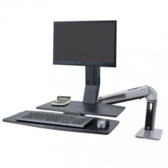 Ergotron 24-317-026 WorkFit-A Single Monitor Sit-Stand Workstation Worksurface