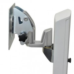 Ergotron 97-650 StyleView LCD Cart Pan Pivot Kit Polished Aluminum