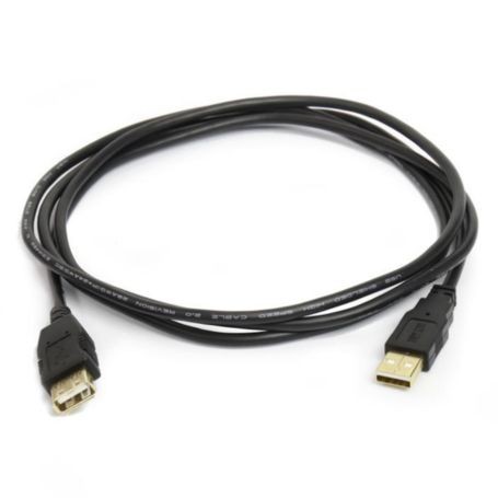 Ergotron 97-747 USB 2.0 Extension Cable 6ft Black