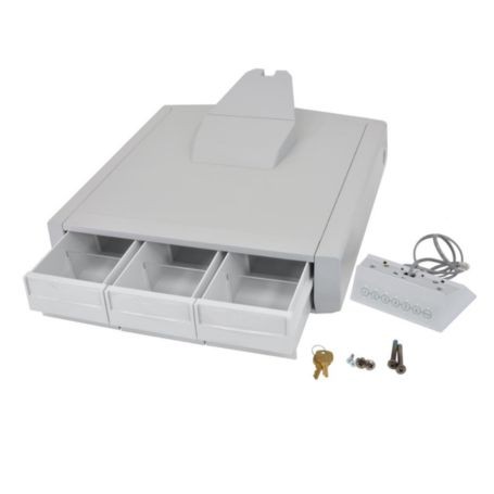 Ergotron 97-901 StyleView SV43 Primary Triple Drawer LCD Carts