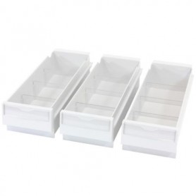 Ergotron 97-847 StyleView Triple Replacement Drawer Kit 3 Small Drawers