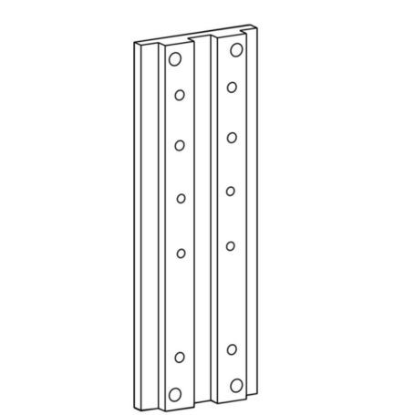 Ergotron 97-091 Track Mount Bracket Kit Aluminum