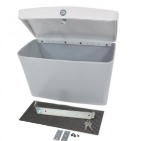 Ergotron 97-740 StyleView Storage Bin with Locking Lid Gray