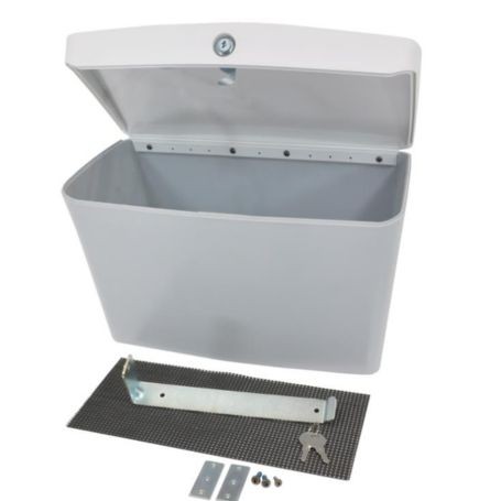Ergotron 97-740 StyleView Storage Bin with Locking Lid Gray