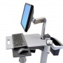 Ergotron 97-545 Neo-Flex Cart Basket Handle Kit Two Tone Gray