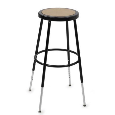 Ergotron 97-859 Classroom Stool Adjustable Height Black Chrome